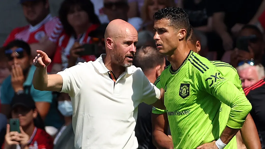 You are currently viewing He handled it well’ – Man Utd former assistant reveals details of Erik ten Hag & Cristiano Ronaldo bust-up