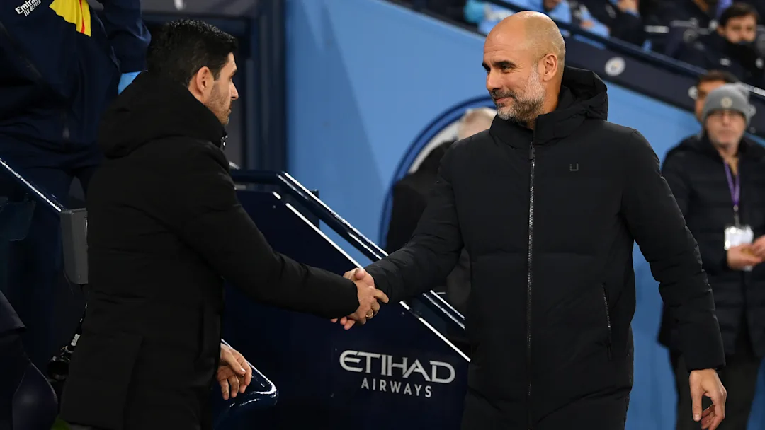 Read more about the article Pep Guardiola demands clarity from Mikel Arteta with promise of Arsenal ‘war’