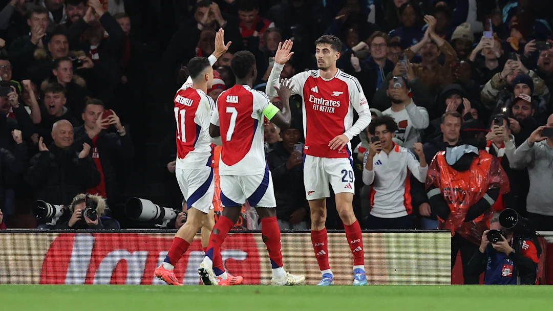 Read more about the article Arsenal’s best players in dominant Champions League victory over PSG