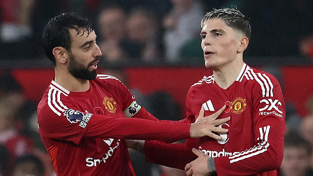Read more about the article Bruno Fernandes reveals why Alejandro Garnacho didn’t celebrate Man Utd goal