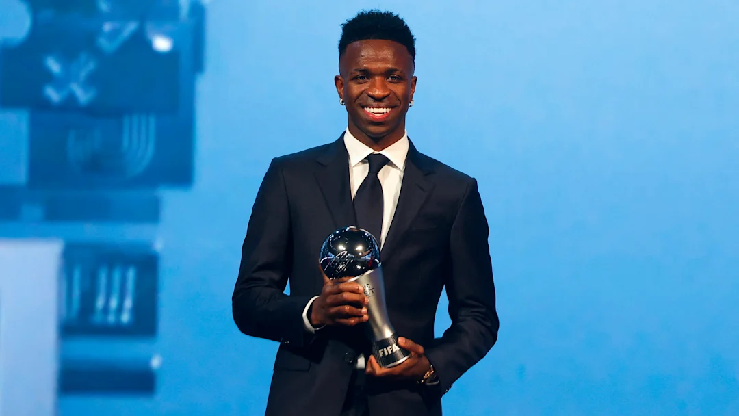 Read more about the article Vinicius Junior confirms stance on Real Madrid future in The Best Men’s Player speech